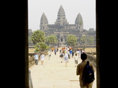 central temple from entrance