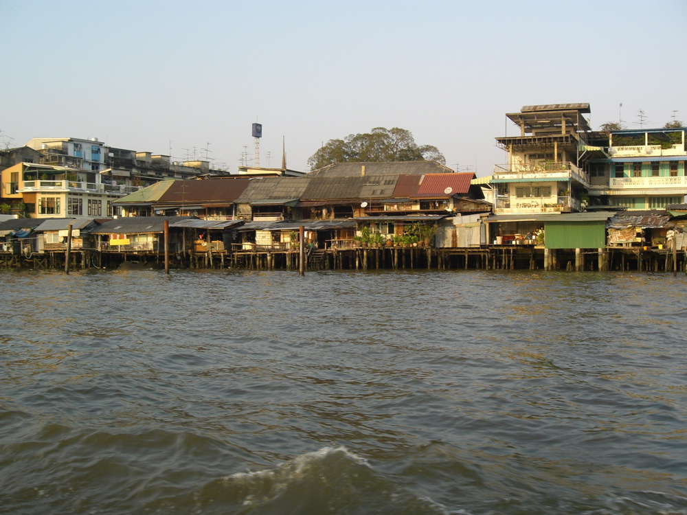 From the river