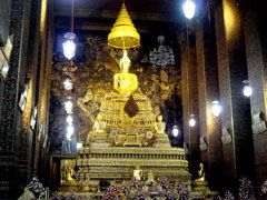 Wat Pho: Ayuthayan Buddha statue