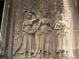 Angkor Wat wall detail