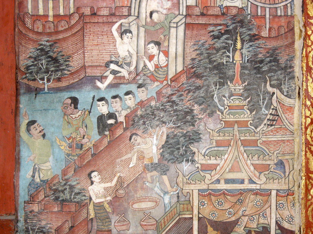 Wat Phra Singh "Boys in Bermuda Shorts"