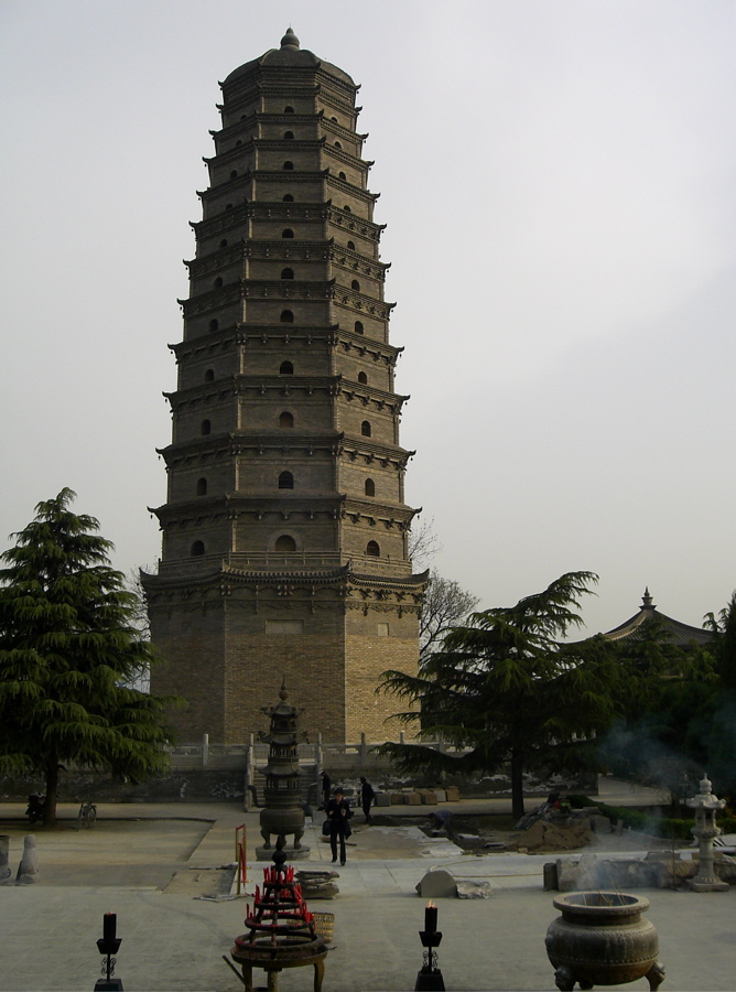 Xi'an: Famen Si stupa