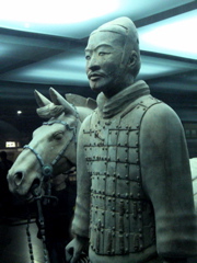 Xi'an: Terracotta Soldier and Horse