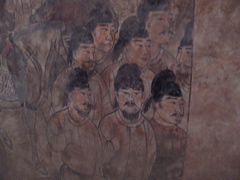 Xi'an: Famen Si museum fresco