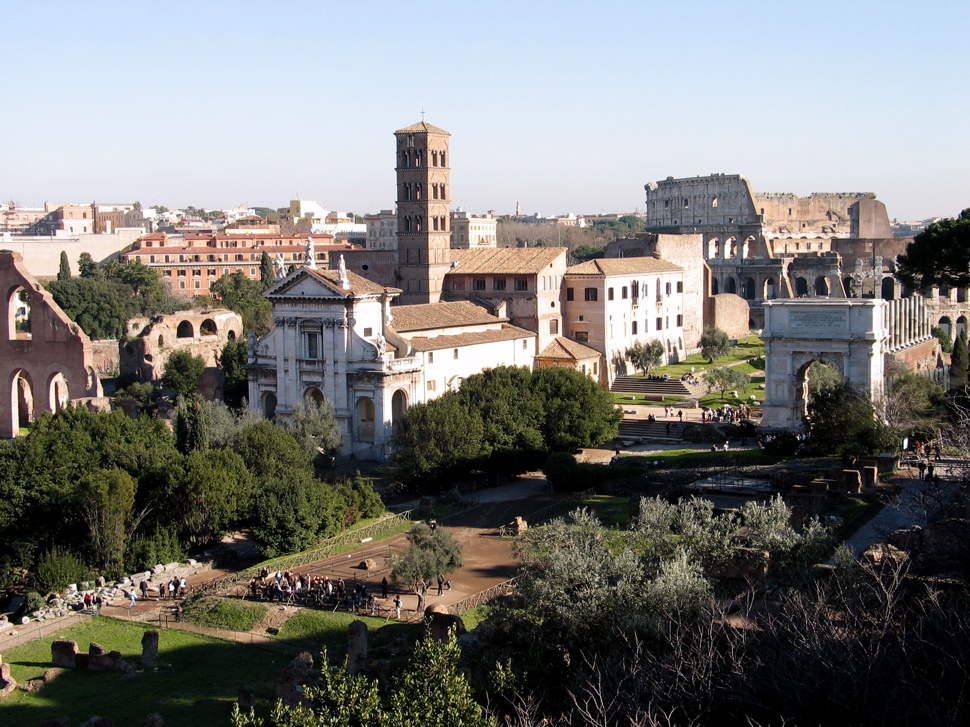 Rome from the Palatine