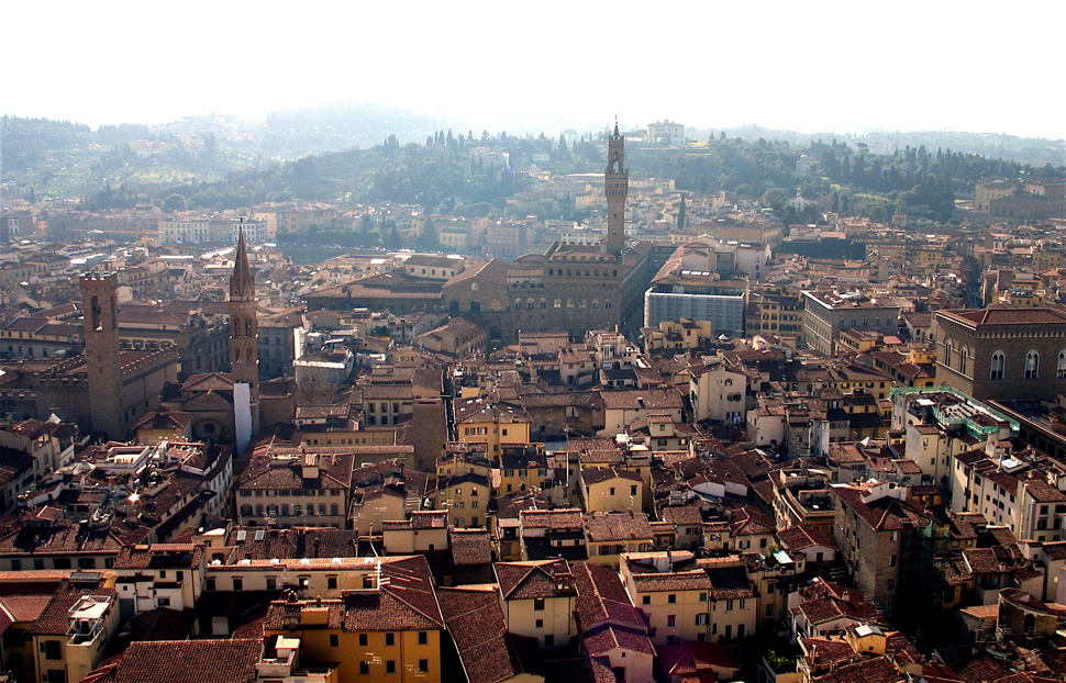 from the Duomo, to Fiesole