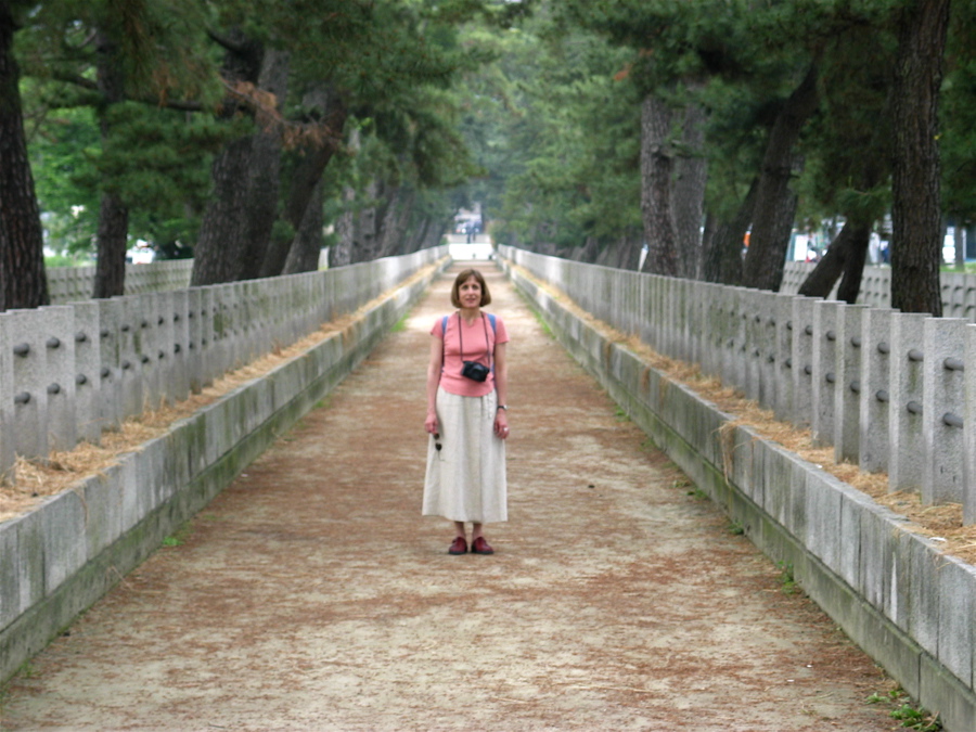 Gosia in Nara
