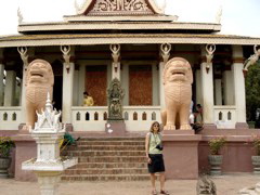 Wat Phnom where it started