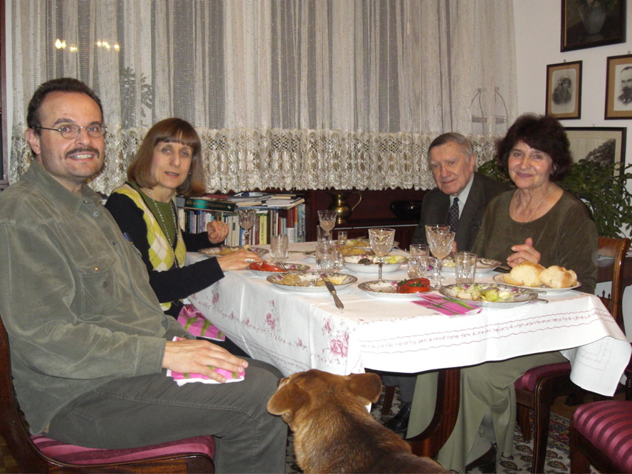 with Pani Joanna, Lucjan & Rafal